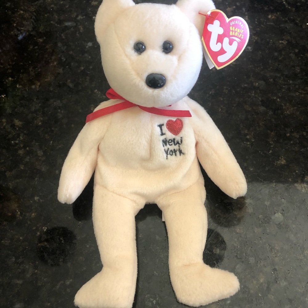Brand New Beanie Baby “I Love New York” Circa 2003